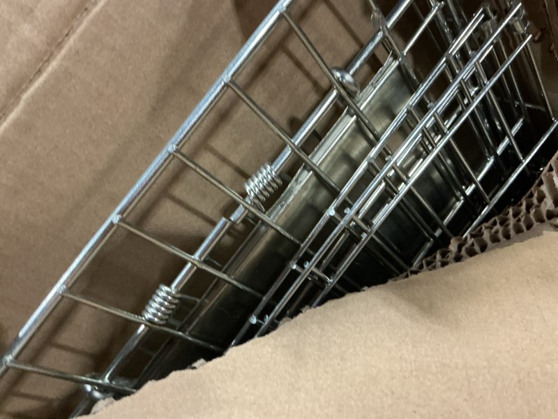 Condition photo showing Good Condition for SZHLUX 32" Live Animal Cage Trap, Heavy Duty Folding Raccoon Traps, Humane Cat Trap for Stray Cats, Raccoons, Squirrel, Skunk, Mole, Groundhog, Armadillo, Rabbit, Catch and Release SZ-HXL8130-NEW