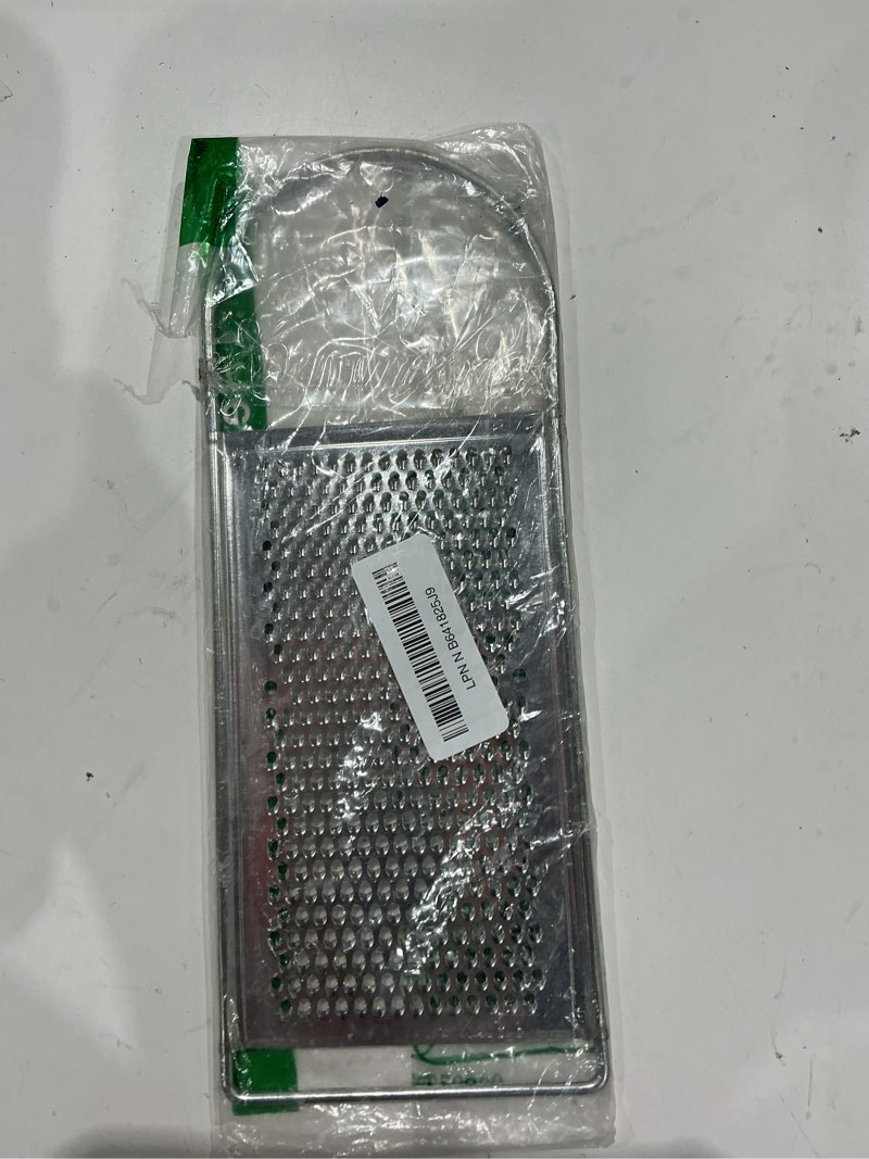 Condition photo showing Good Condition for fine grater for kitchen - flat grater stainless steel - shredder kitchen with handle - food grater for cheese, fruits, vegetables