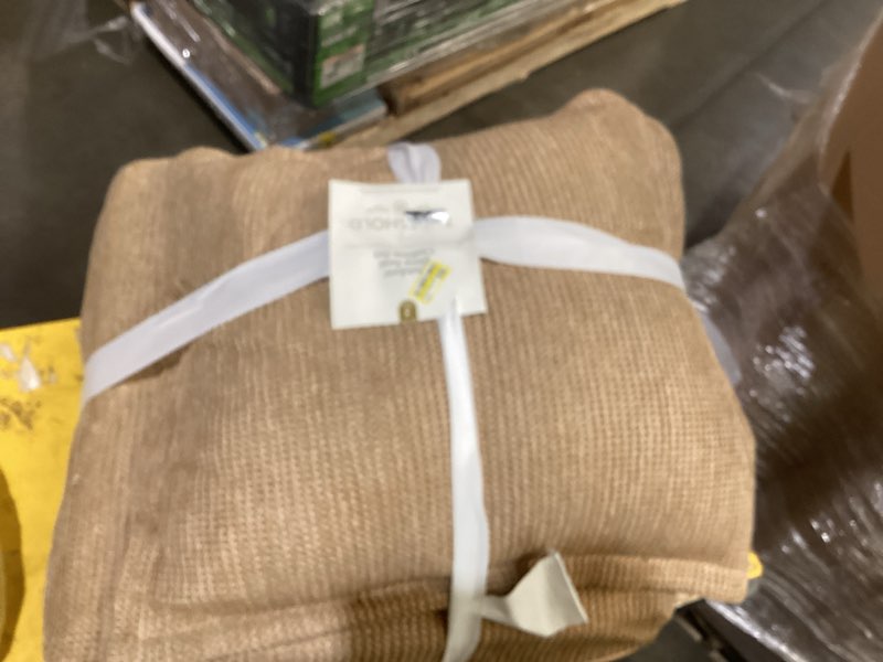 Condition photo showing Good Condition for faux natural knit deep seat cushion set tan - threshold™