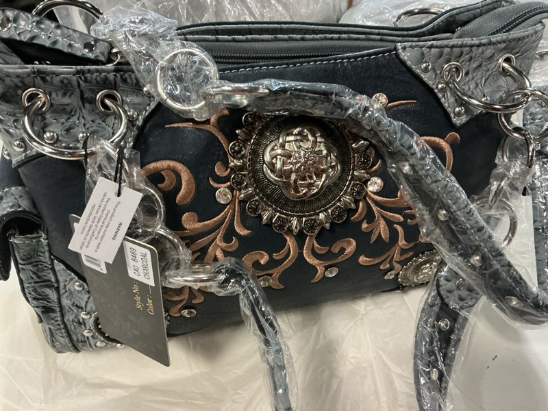 Condition photo showing New/Like New for shoulder handbag purse for women,(color charcoal)