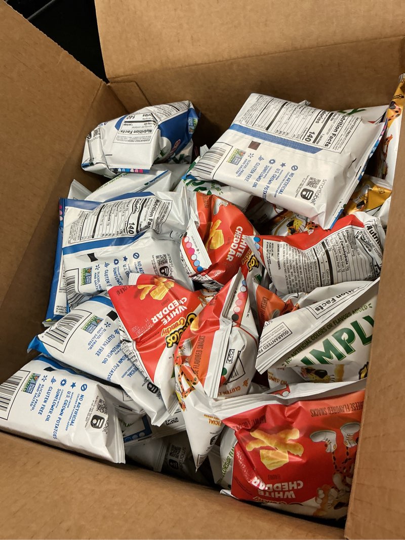 Condition photo showing Good Condition for (Best by DEC/16/2025) Simply Brand Snacks Variety Pack  36 Count