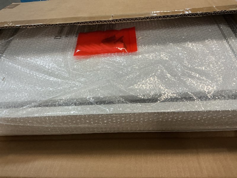 Condition photo showing Good Condition for dlquarts 13x19 floating picture frame for 11x17/11x14 photos, 2-pack solid wood double plexiglass wall art frames, any size photo up to 13x19 display, white chalk white 13x19