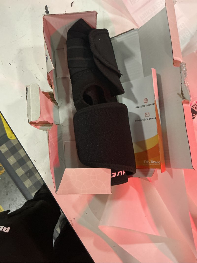 Condition photo showing Good Condition for dr. brace elite knee brace with side stabilizers & patella gel pads for maximum knee pain support and fast recovery for men and women-please check how to size video (mercury, large) large mercury