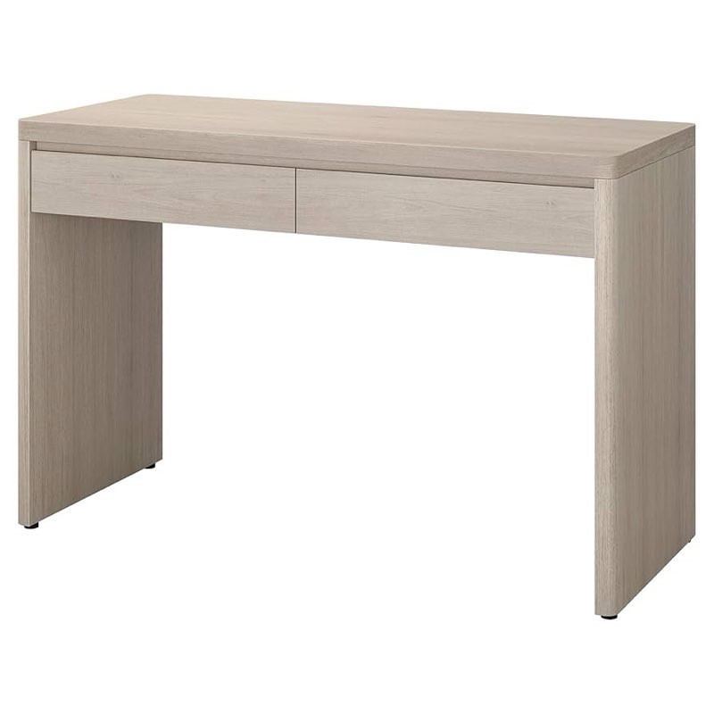 Gardeina 48'' Wide Rectangular Desk in Alder Brown