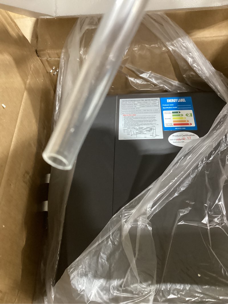Condition photo showing Good Condition for Aokawa 4.0-Gallon Electric Mini Tank Water Heater, 1500W Instant Under Sink Hot Water Heater, Compac