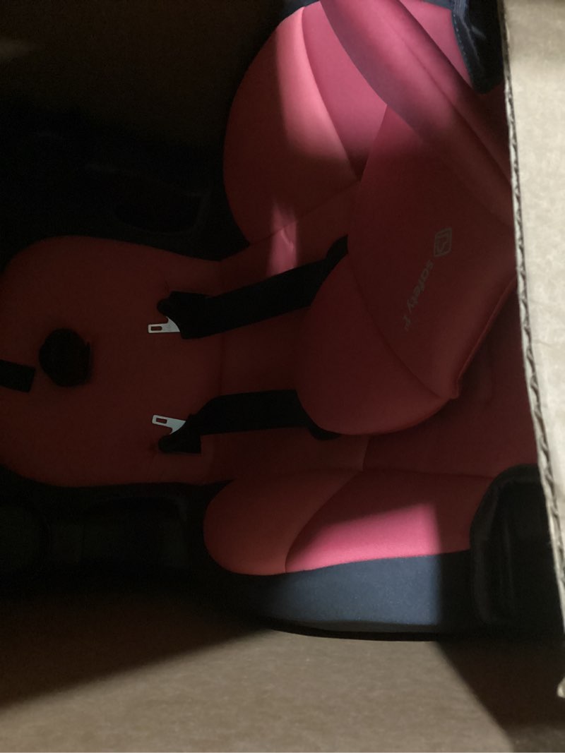 Condition photo showing Good Condition for Safety 1st Grand 2-in-1 Booster Car Seat, Converts from High Back to Belt-Positioning Booster, High Back Seat for Kids 40-65, and Belt-Positioning 40-100 Pounds, Sunrise Coral Sunrise Coral 2 PINK 