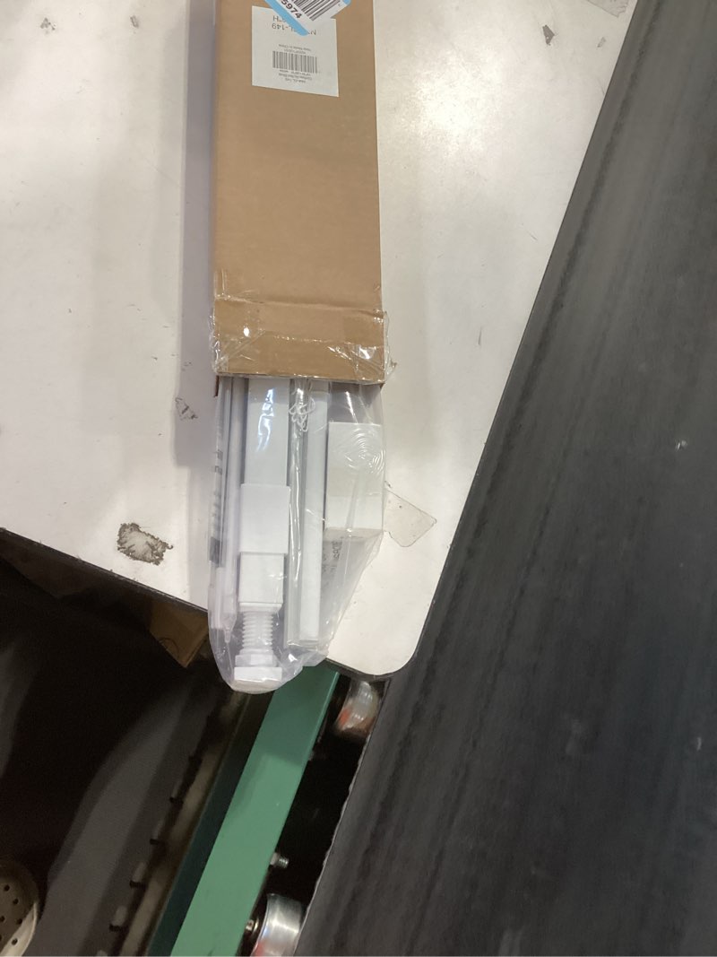 Condition photo showing Good Condition for lazblinds no tools-no drill 1" aluminum mini blinds, cordless blinds for indoor windows, light filtering horizontal blinds and shades for window size 19'' w x 36'' h, white no drill-white 19'' w x 36'' h
