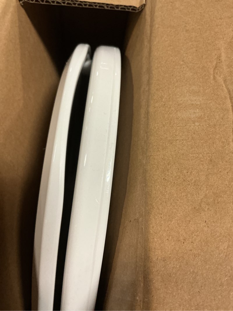Condition photo showing Good Condition for elongated bidet toilet seat with quiet-close, non-electric bidet mode with dual nozzles, fit elongated toilet seat, adjustable water pressure with brass inlet (elongated)