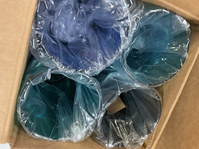 Condition photo showing Good Condition for US Acrylic Optix Plastic Reusable Drinking Glasses (Set of 8) 20oz Water Cups in Coastal Colors | BPA-Free Tumblers, Made in USA | Top-Rack Dishwasher Safe 20-ounce