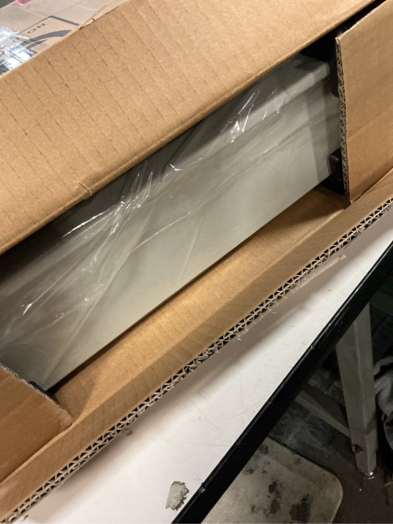 Condition photo showing Good Condition for White 22.05" Tall Wall Safes Between the Studs with Removable Shelf, Lockable Hidden Safe Box with 10 Hooks for Keys Jewellery, in Wall Safe for Money Medicines Valuables 22.05" Tall White