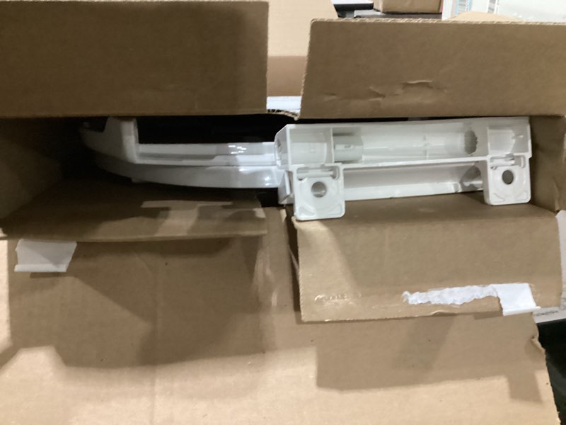 Condition photo showing Good Condition for KOHLER 20110-0 Brevia, Slow Close Toilet Seat, Elongated Toilet Seat, Grip-Tight Bumpers Quick-Attach Hardware, White White Elongated Quiet-Close