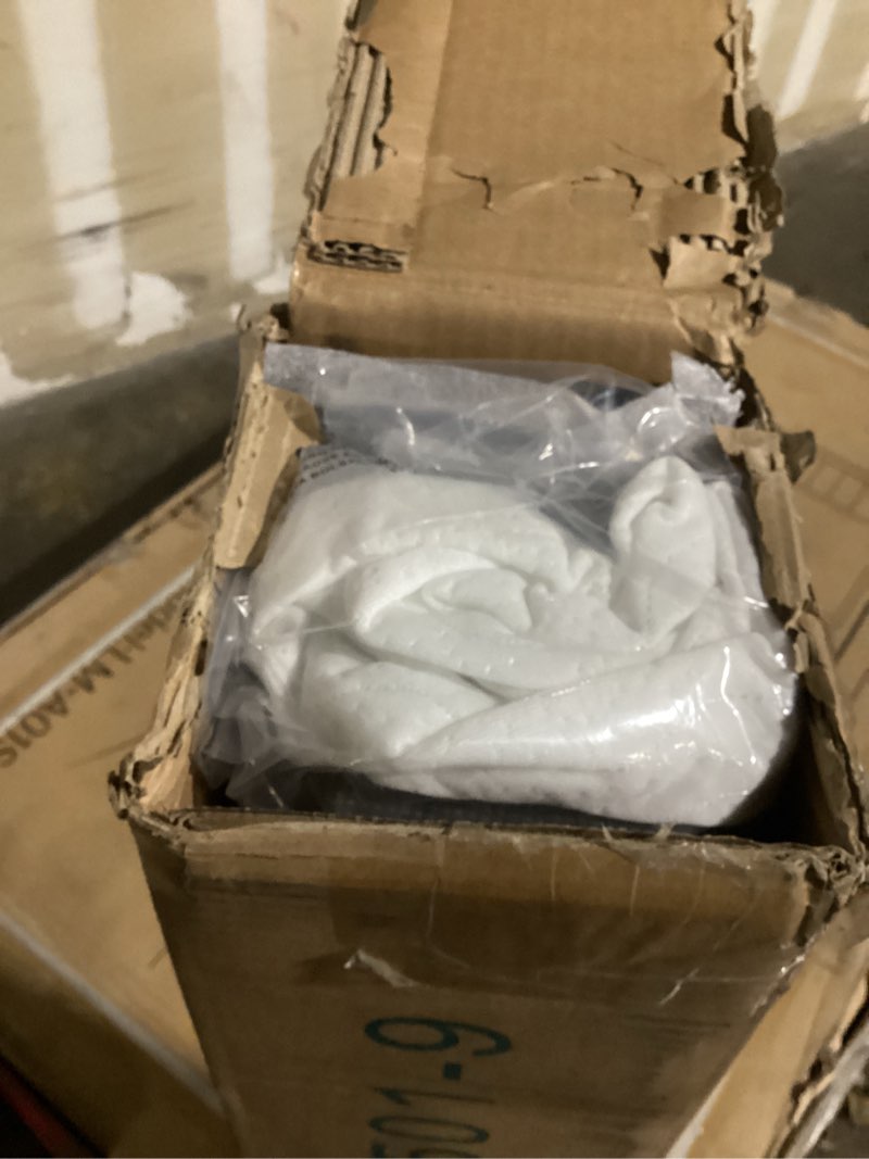 Condition photo showing As Is for ZIYOO Twin Box Spring and Cover 9 Inch High Profile Metal Boxspring, Easy Assembly,Mattress Foundation/Heavy Duty Metal Steel Structure/Quiet Noise-Free