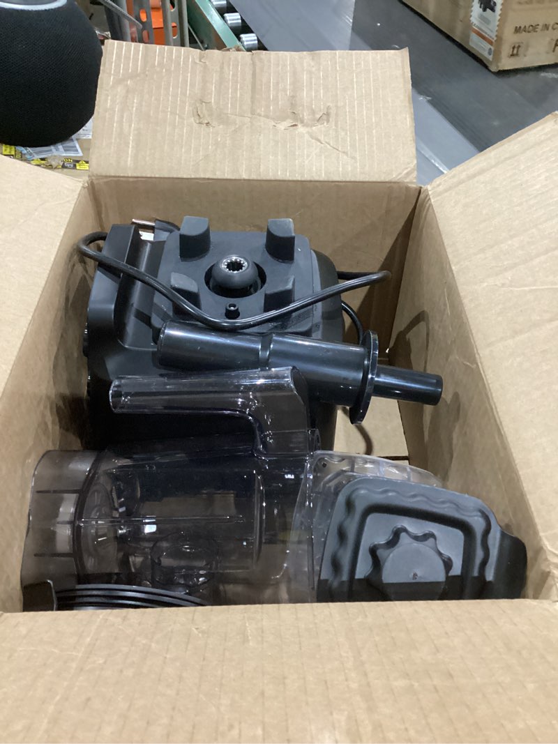 Condition photo showing As Is for Blender, Blender for Smoothies with 68Oz. Pitcher, 27Oz. Grinder and 20Oz. To-go Cup, 28000 RPM Countertop Blenders for Kitchen, Ice Crushing, Frozen Fruits - Timing Setting, Speed Adjustable Black