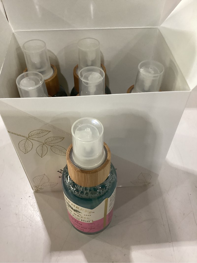 humphreys witch hazel hydrating toner mist spray | balancing & hydrating facial toner | alcohol-free box of 6 count
