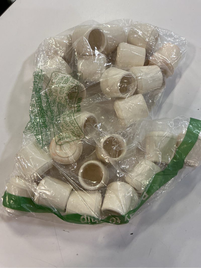 Condition photo showing Good Condition for shepherd hardware 8743e leg tips 1-1/4-inch inside diameter rubber chair leg caps, round, 24 pack, white