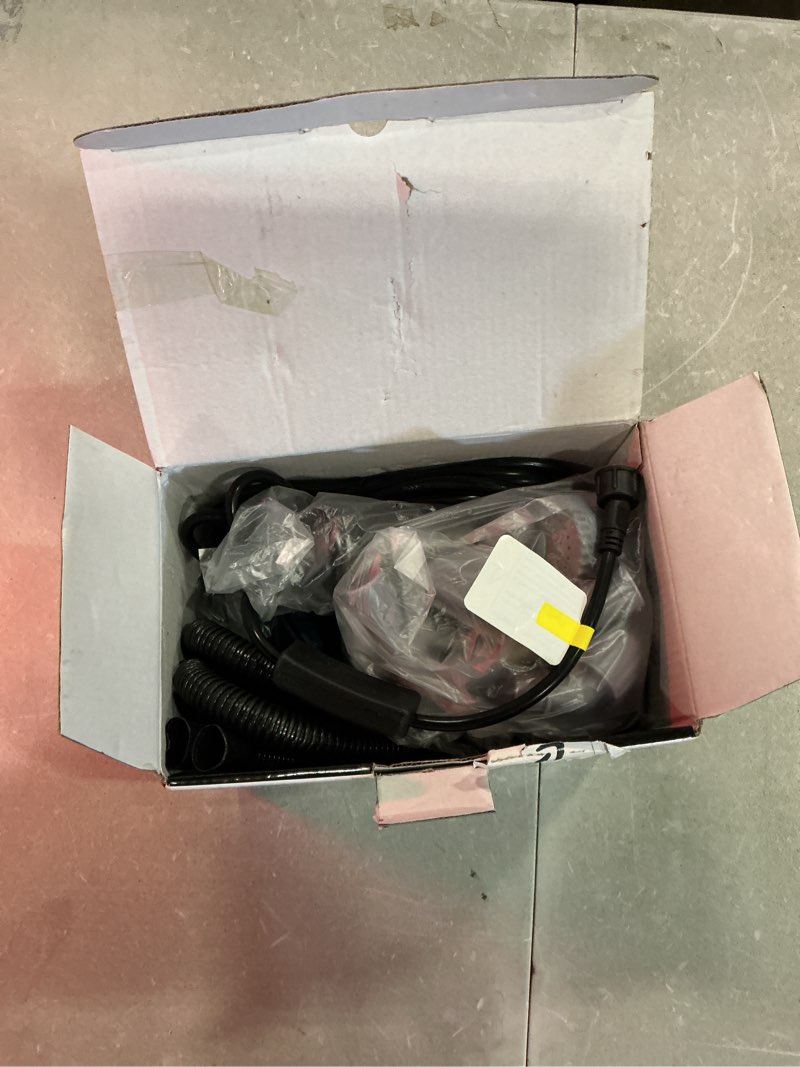 Condition photo showing As Is for upettools aquarium gravel cleaner - electric automatic removable vacuum water changer sand algae cleaner filter changer 110v/28w