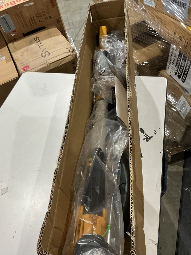 Condition photo showing Good Condition for similar to cordless weed wacker, for dewalt 20v battery, 3 in 1 battery powered weed eater & edger & mower w/auto line feed, 20000 rpm 12 inch electric grass trimmer, 6 blades & 4 spools string trimmer for lawn black/yellow