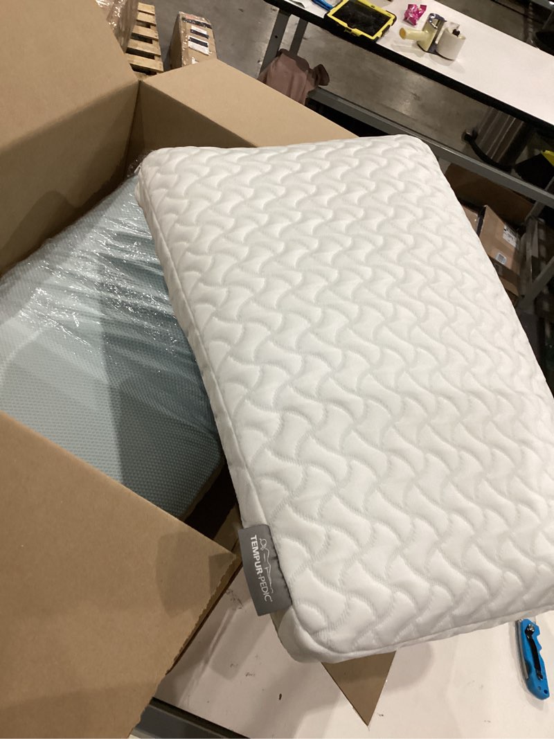 Condition photo showing As Is for tempur-pedic tempur-cloud® + cooling pillow, standard - 2-pack