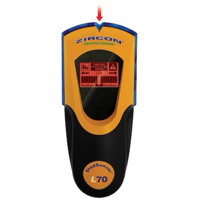 zircon 1.5-in scan depth metal and wood stud finder