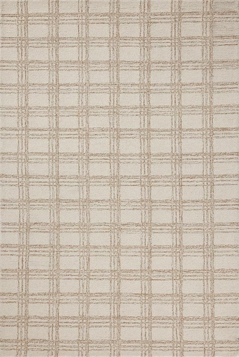 Loloi Chris Loves Julia Polly Collection POL-12 Cream/Sand 2'-3" x 3'-9" Accent Rug