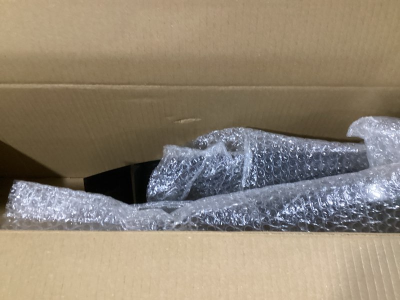 Condition photo showing As Is for front bumper lip splitter compatible with 2012-2018 f30 f31 base 3 series (m tech/m sport only), air dam spoiler lower chin 2pcs, protection body part (forged carbon fiber pattern)