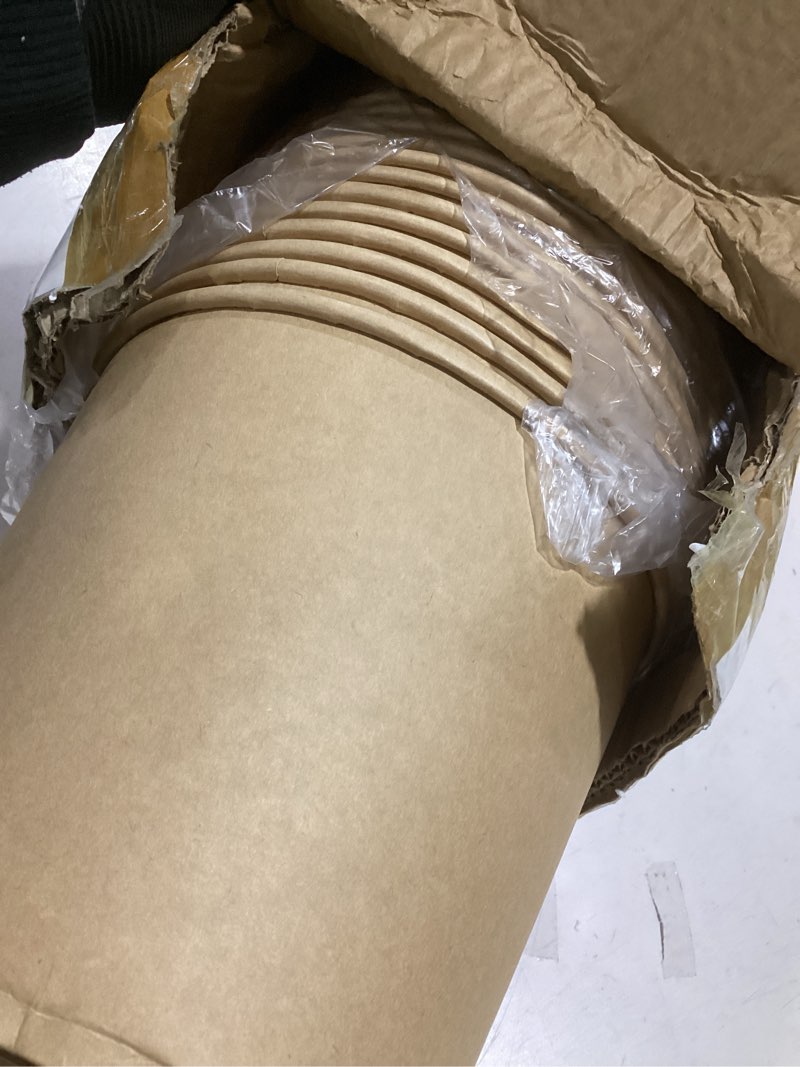 Condition photo showing Good Condition for hoolerry 50 pack 85 oz paper bucket cardboard food bucket bulk disposable food container for birthday party, wedding, baby shower, event gather party supplies (kraft color) kraft color 50
