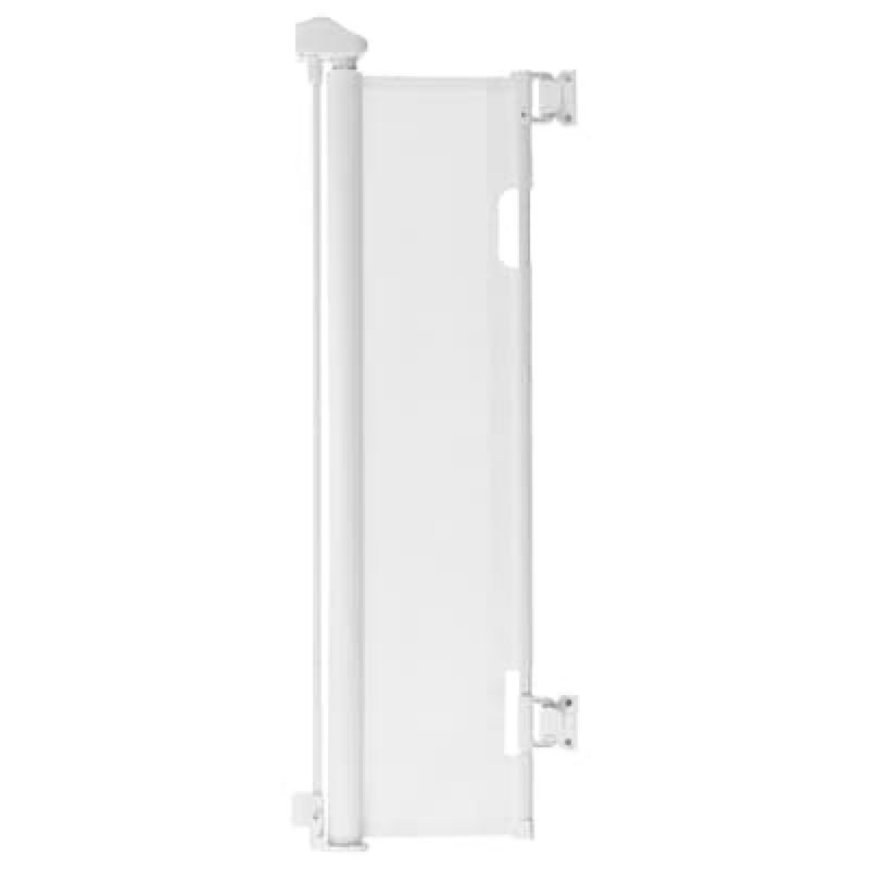 vevor retractable baby gate extends to 72.8 inch wide 31.3 inch tall with security lock