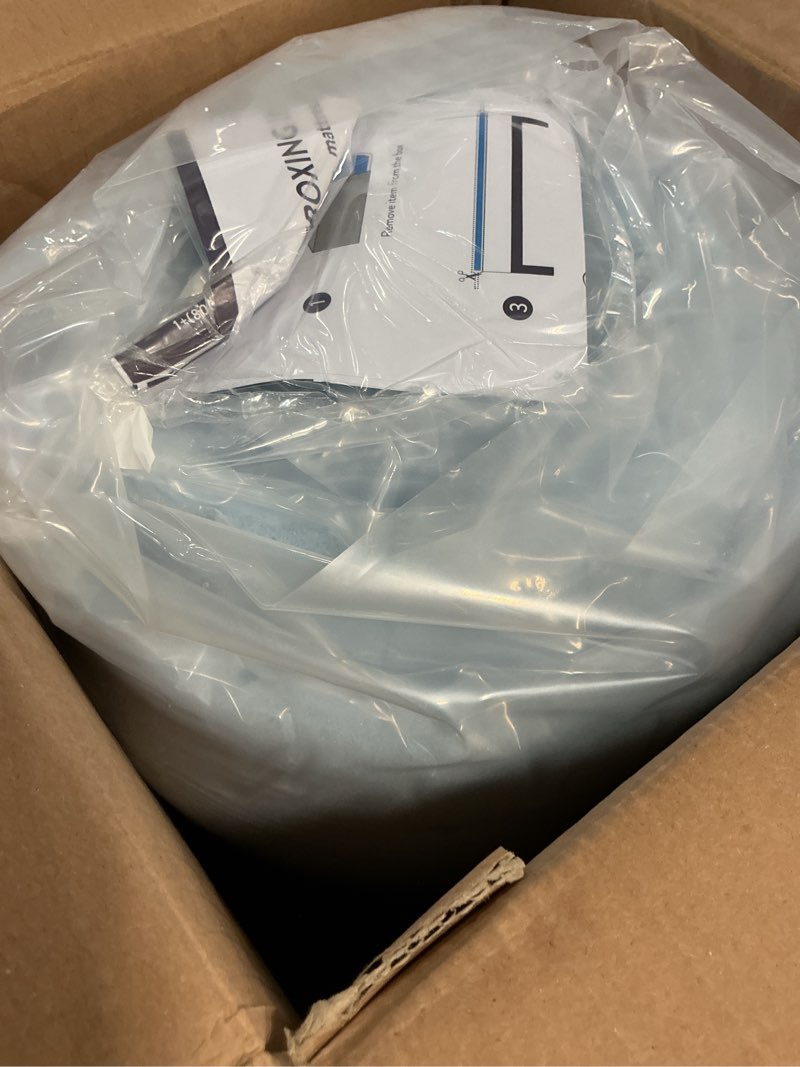 Condition photo showing New/Like New for best price mattress 4 inch ventilated memory foam mattress topper, cooling gel infusion, certipur-us certified, dorm essentials, twin twin 4 inch