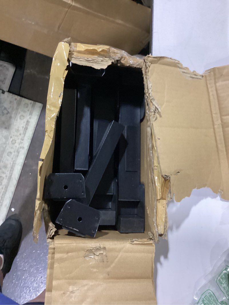 Condition photo showing Good Condition for amazon basics metal bed frame, 9-leg support base for box spring and mattress, king-size, tool-free easy assembly, 79.6" x 76" x 7", black black king