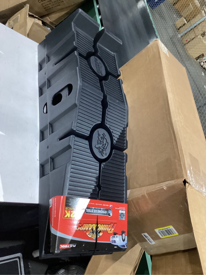 Condition photo showing New/Like New for flotool 11909 rhinoramps vehicle ramps (pair, 12,000lb. gvw capacity)
