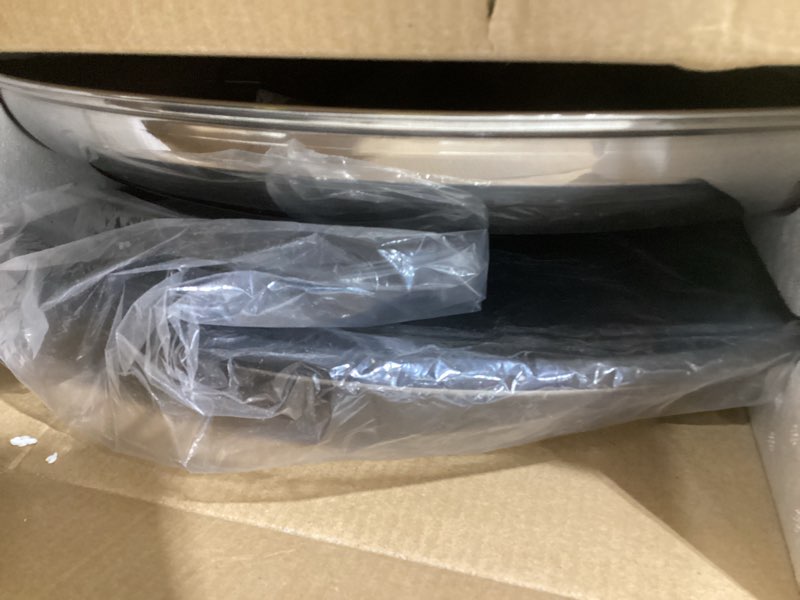 Condition photo showing Good Condition for 18.5" mogogo injera maker mitad/electric lefse griddle, adjustable temperature & time, non-stick surface, even heating for injera, lefse, crepe, pancake, dosa, saj bread & other flatbreads