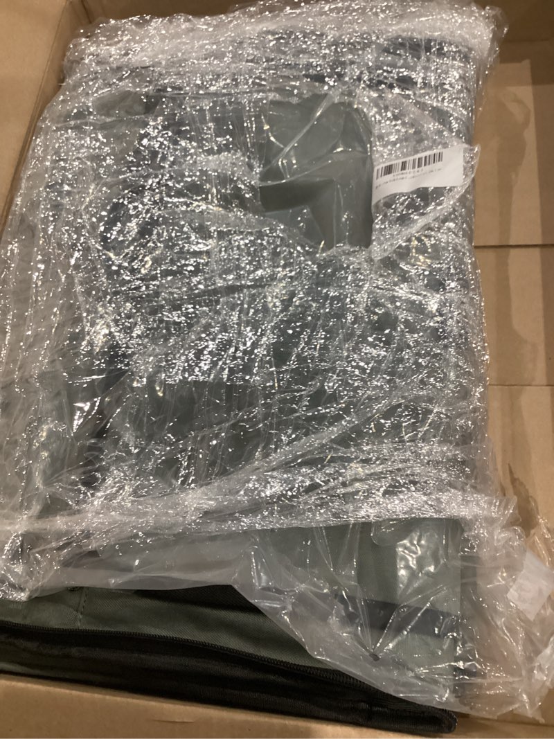 Condition photo showing Good Condition for large pet carrier with wheels, foldable rolling dog carrier with big pocket, cat rolling bag 21"x13"x13" for 2 cats &dogs, for travel, outdoor, vet visits, camping, indoor. gray. (not for airline)