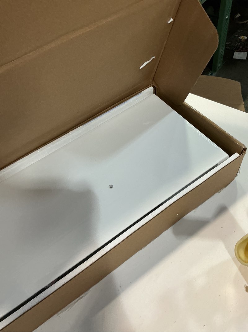 Condition photo showing New/Like New for Fun Memories Floating Shelves 32 Inch Long, 9.3 Inch Deep Classic Crown Molding Floating Shelves for