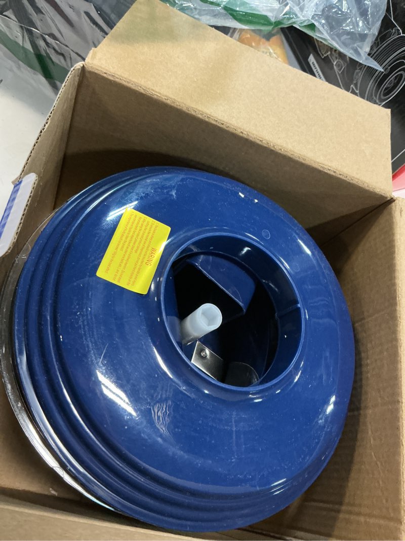 Condition photo showing As Is for New Electric Fruit Peeler Machine, Automatic Grape, Cherry Tomato & Garlic Peeler, Fast Small Fruit Skin Remover for Kitchen, Salad Prep & Picnic Use, Portable Rechargeable Peeling Tool