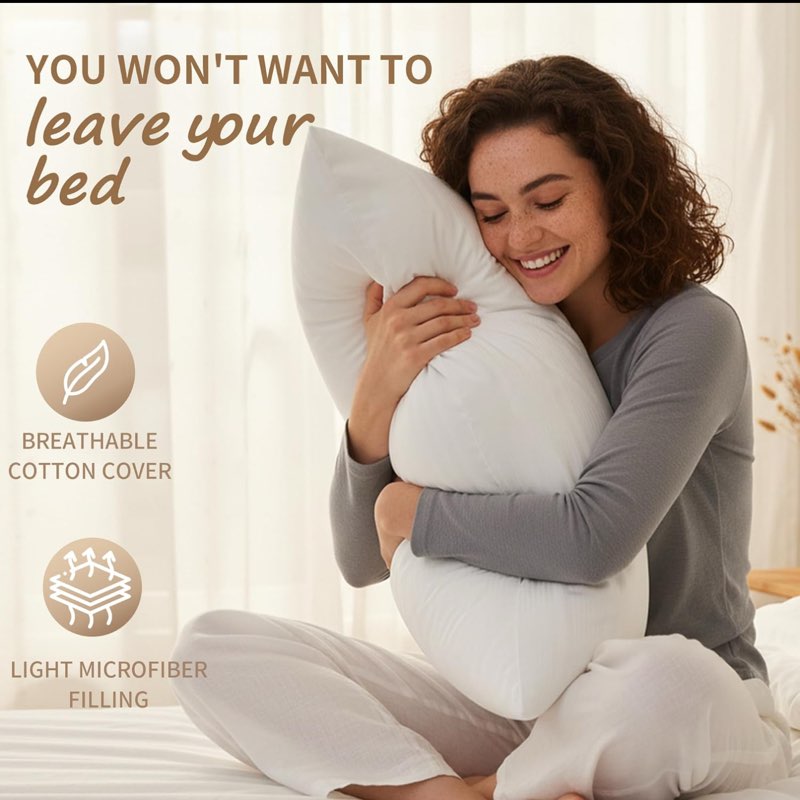 king size pillows set of 2, king pillows 2 pack with adjustable down alternative polyester fiber fill, hotel-quality comfort for side, back & stomach sleepers king (u.s. standard) 2