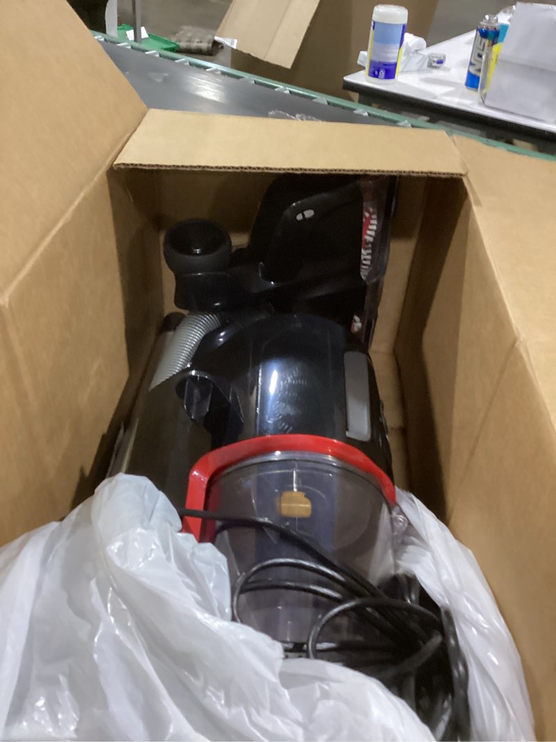 Condition photo showing As Is for Hoover MAXLife Pro Pet Swivel Vacuum Cleaner, Bagless Upright Vac, HEPA Media Filtration, MAXLife System, WindTunnel Technology, Corded Vacuum Cleaners for Home Use