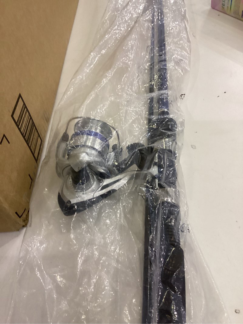 Condition photo showing Good Condition for Daiwa DSK30-2B/F702M D-Shock Freshwater Spinning Combo, 2 Bearings, 7' Length, 2Piece Rod, Medium Power, Fiberglass Blank Material