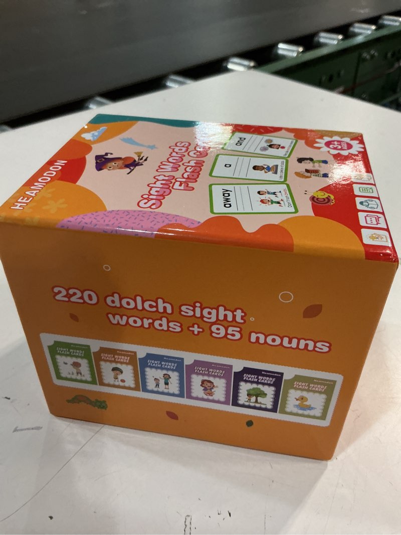 Condition photo showing item condition for Dolch Sight Words Flash Cards Kindergarten, Toddler Flash Cards Ages 3-4 220 Dolch Sight Words & 95 Nouns