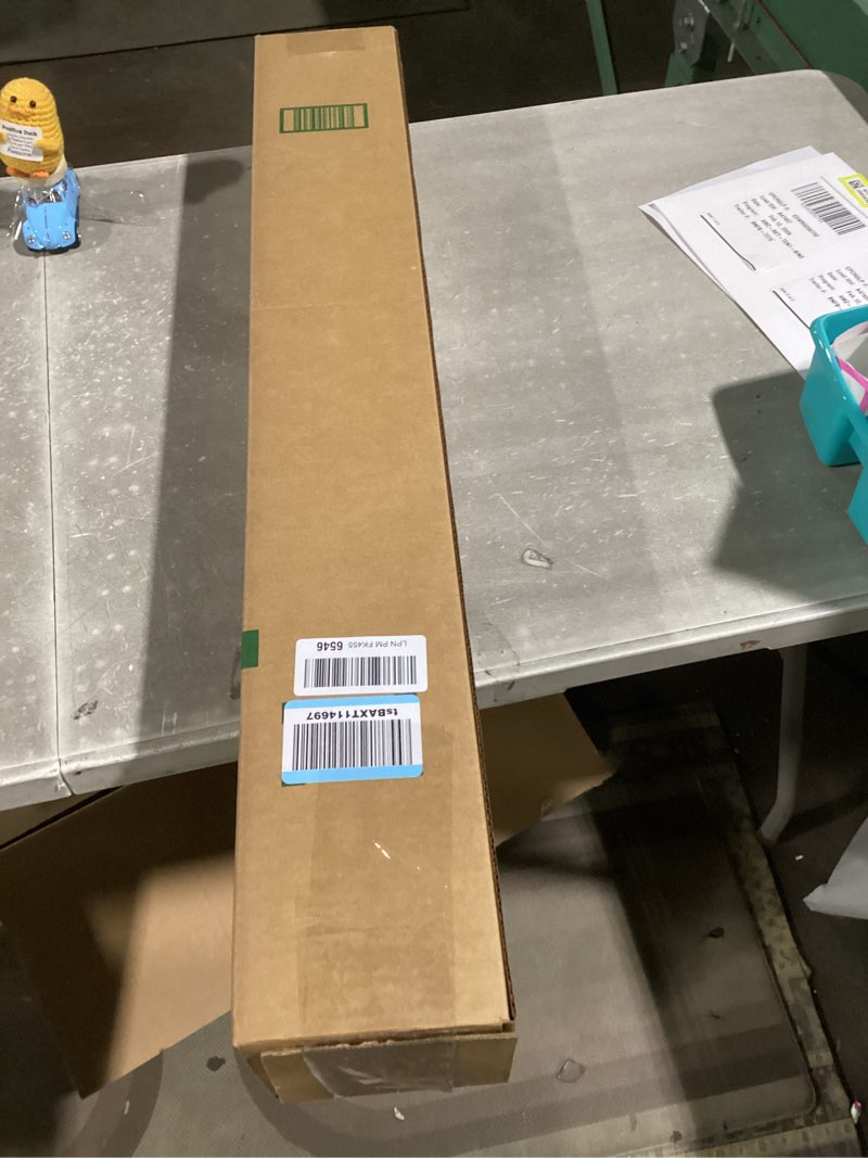 Condition photo showing Good Condition for ChrisDowa 100% Blackout Roller Shade Window Blind White, 30”W x 72\" H cordless