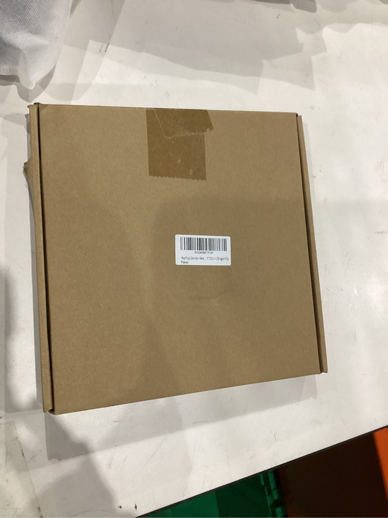 Condition photo showing New/Like New for Garden Bee Glass Suncatchers Outdoor, Colorful Bumblebee Butterfly Dragonfly in Flowers Stained Glass Window Hanging for Kitchen Window Decor Gift for Mom 7.9"/20cm (Bee)