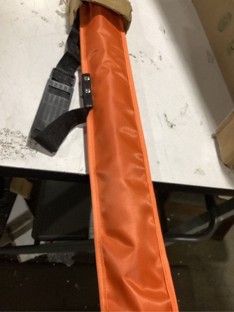 Condition photo showing As Is for pro-grade 13.1ft telescopic hot stick & utility hook | astm f711 compliant | 35kv rated high voltage insulated fiberglass pole for lineman, substation & field electrical safety
