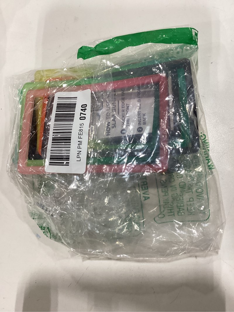 Condition photo showing As Is for VALUN PSA Slab Bumper 10 PACK (SPARKLE MANIA LIMITED EDITION) – Hard TPU PSA Slab Protector Guard fo