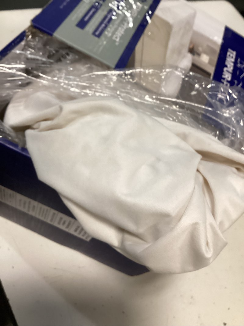 Condition photo showing Good Condition for tempur-pedic tempur-protect waterproof mattress protector, king, white king non-cooling protector