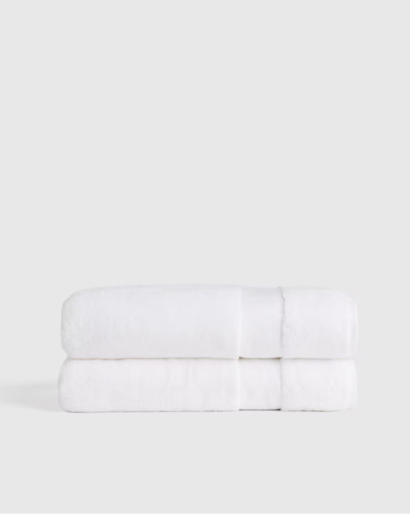 turkish ultra plush bath sheet (set of 2)