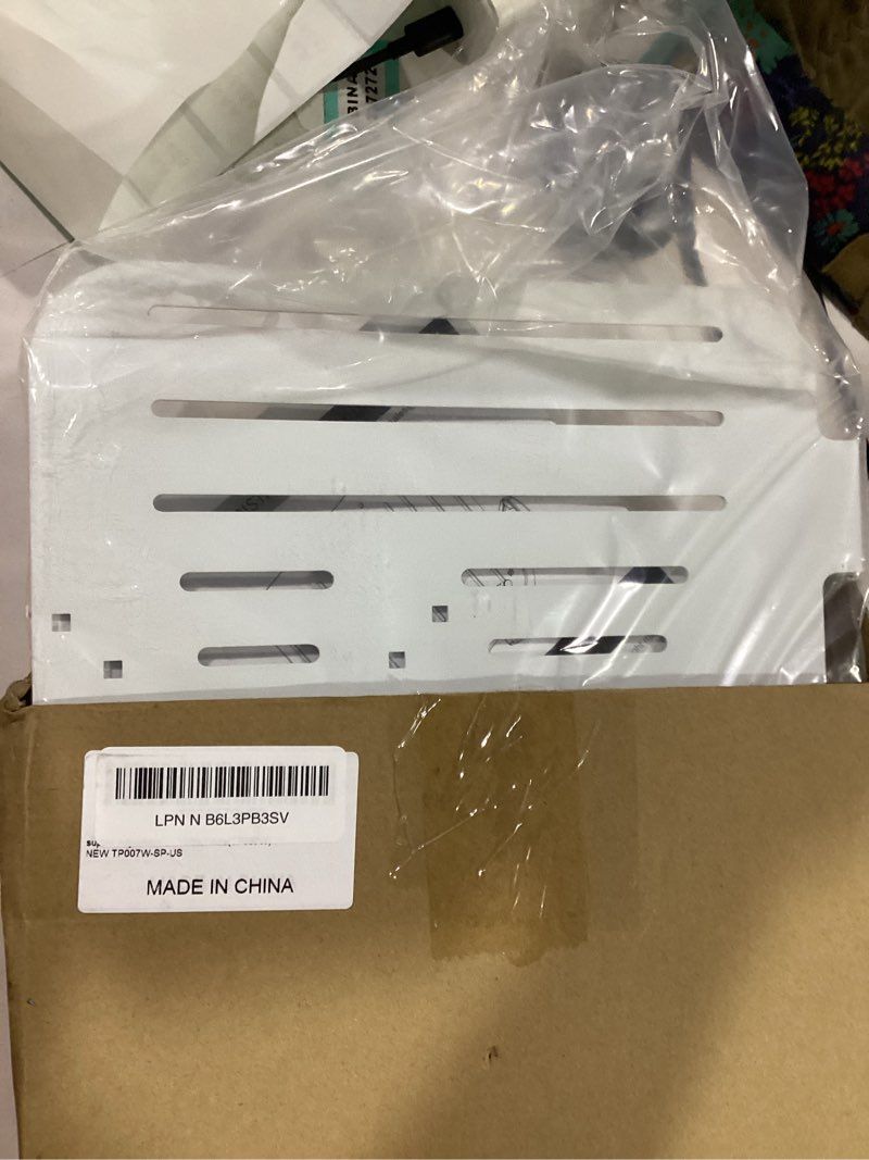 Condition photo showing New/Like New for suptek adjustable 13 to 18 inch laptop vesa arm mount tray for monitor arms and stands (tray only),fits 75x75/ 100x100 mm vesa mount holes,and supports weight up to 10lbs,white(tp007w)