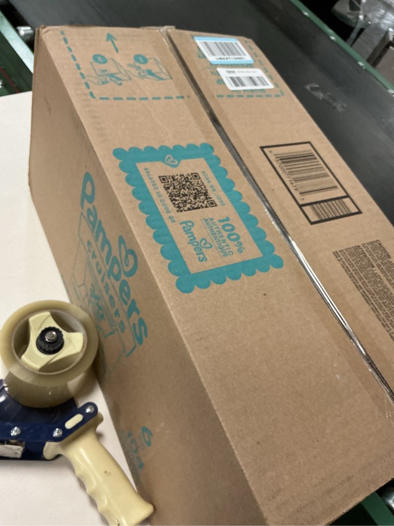 Condition photo showing New/Like New for Pampers Diapers - Cruisers 360 - Size 6, 104 Count, Babyproof up to 100% Leakproof Pull-On Diaper Size 6 104