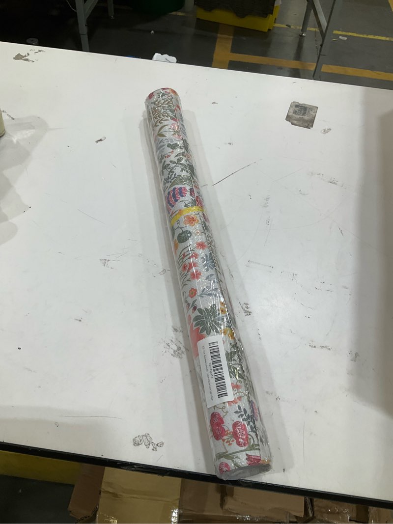 Condition photo showing New/Like New for floral shelf drawer liners, non adhesive and strong non-slip colorful cabinet drawer shelf liners for kitchen wire fridge, waterproof cabinet liner,easy to clean,12in x 10ft 12"w x 118.1"l colorful floral