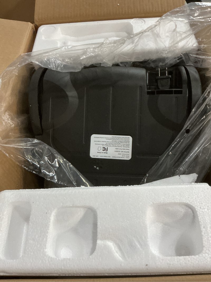 Condition photo showing As Is for Canister Vacuum Cleaner, 40Kpa 1600W Cyclon Power Bagless Canister Vacuum Cleaners for Home, 3.7QT Large Dust Cup, Lightweight Vac for Hard Floors, Carpets, Pet Hair, Blue