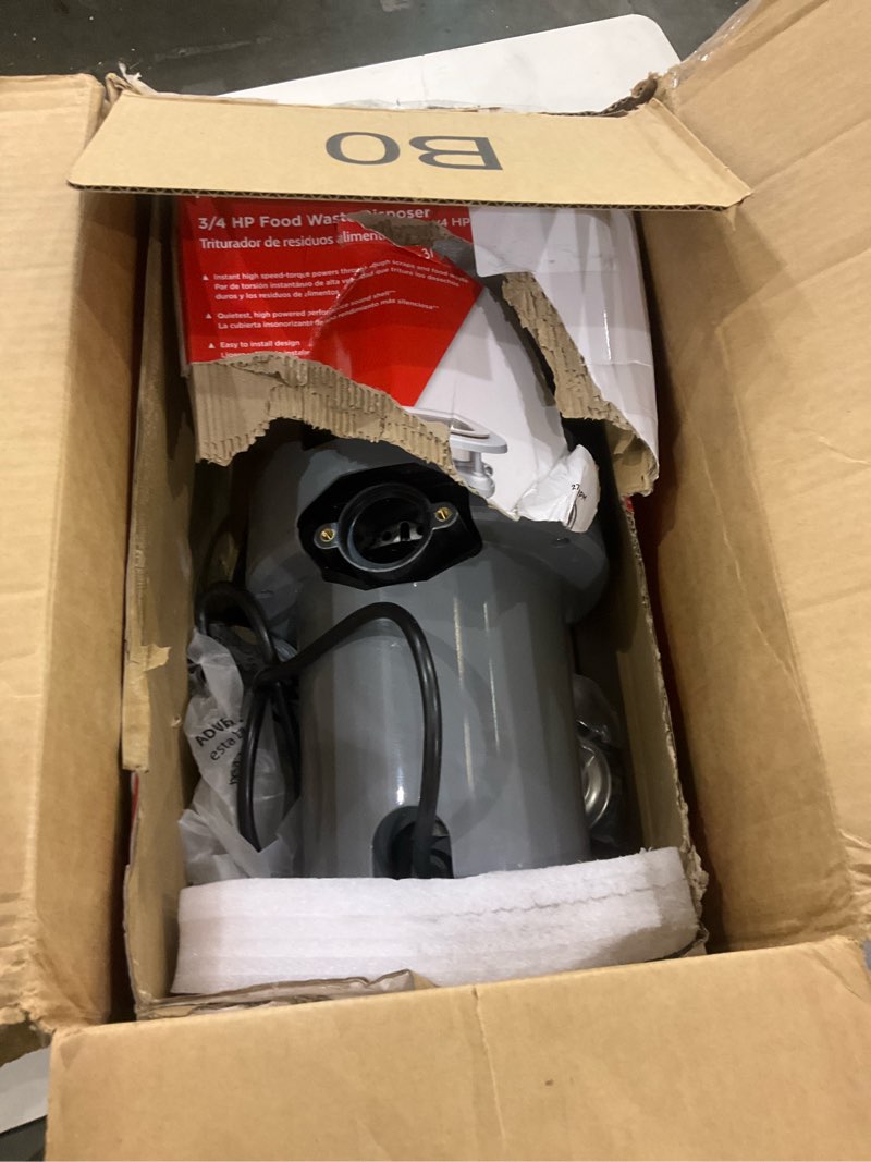 Frigidaire 3/4 HP Corded Garbage Disposal for Kitchen Sinks | FF75DISPC1