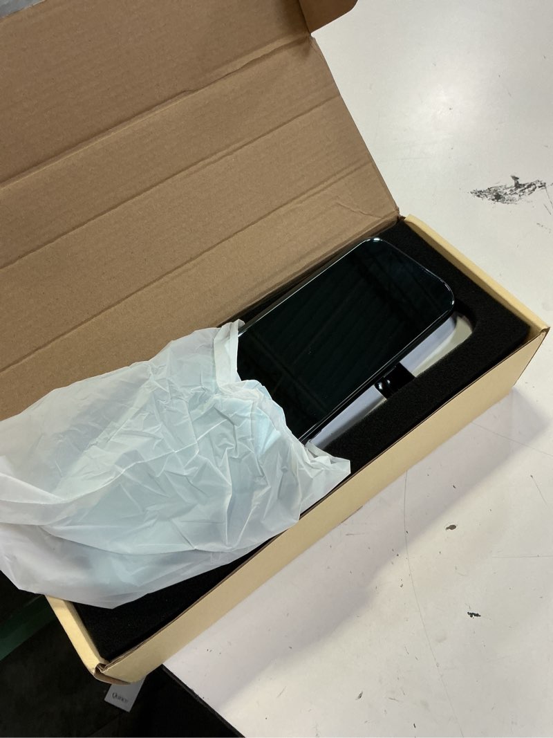 Condition photo showing Good Condition for veement 4k rear view mirror camera, 10'' 4k mirror dash cam with 1080p backup camera, dash cam front and rear for car with voice control, 24h parking mode, night vision, 32gb sd card included black